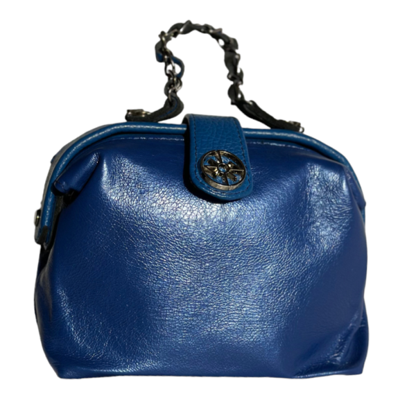 Le sac " Sac  Ntom"- Couleur bleu éléctrique