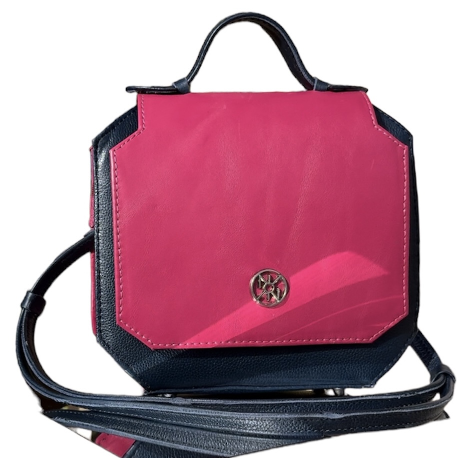 Le Sac "Nthe" - Couleurs rose et bleu